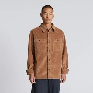 Everlane The Everyone Corduroy Overshirt - Toasted Coconut
